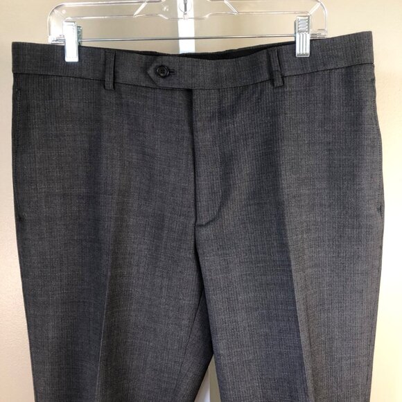 Awearness Kenneth Cole Wool Gray Suit Jacket Size 44R & Pants Size 36W 30L - Picture 5 of 15